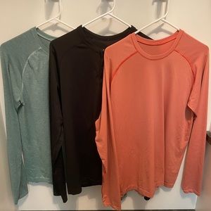 Lululemon metal vent shirts. Size medium